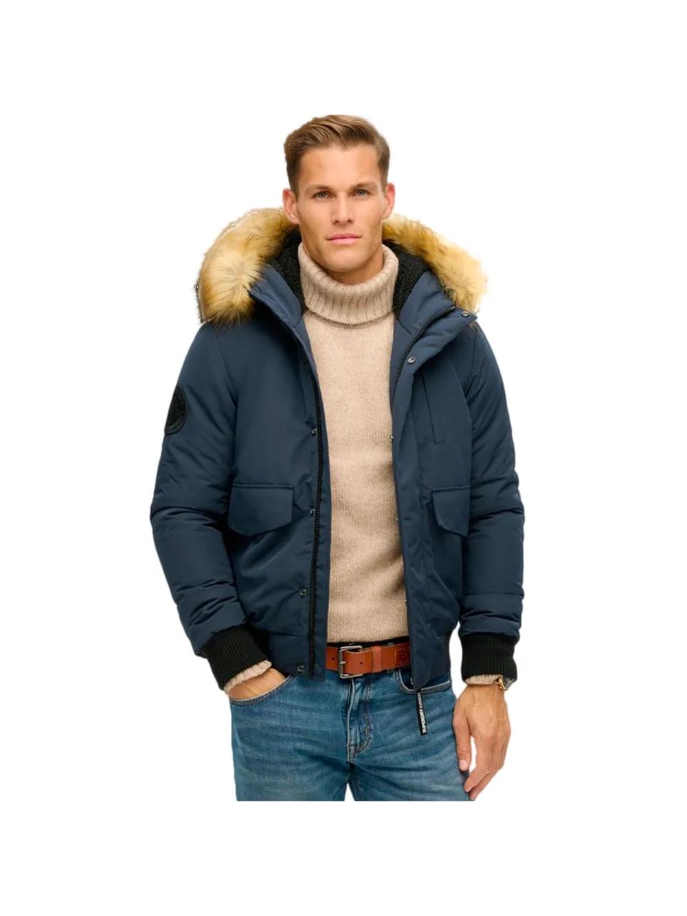 Superdry gewatteerde jas voor heren Everest