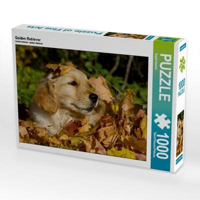 CALVENDO Puzzle Golden Retriever | 1000 Teile Lege-Größe 64x48cm Foto-Puzzle für glückliche Stunden