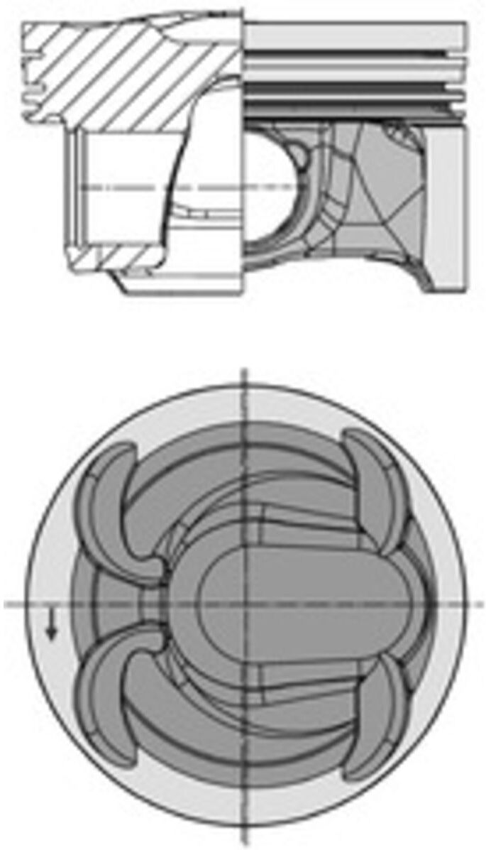 Kolben KOLBENSCHMIDT 40315600