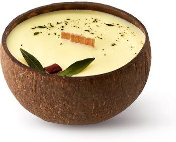 Tropicandle Lime & Mango vela perfumada com pavio de madeira 350 ml. Lime & Mango