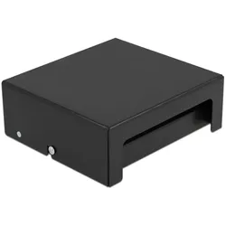Delock Keystone Patchpanel 6 Port schwarz, Server Zubehör, Schwarz