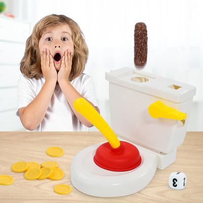 Modern Mode Marketplace Flushing Toilet Party Game, Funny Toilet Trick Toy, Decompression Board Game For Kids Family Birthday Gifts 2