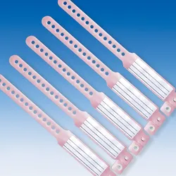 Namensbänder rosa für Kinder und Säuglinge Original Veri Color 500 Stück