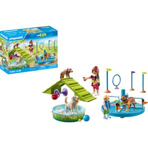 playmobil Spielset MY LIFE 71745, ab 4 Jahre, Hundespielplatz, 61 Teile