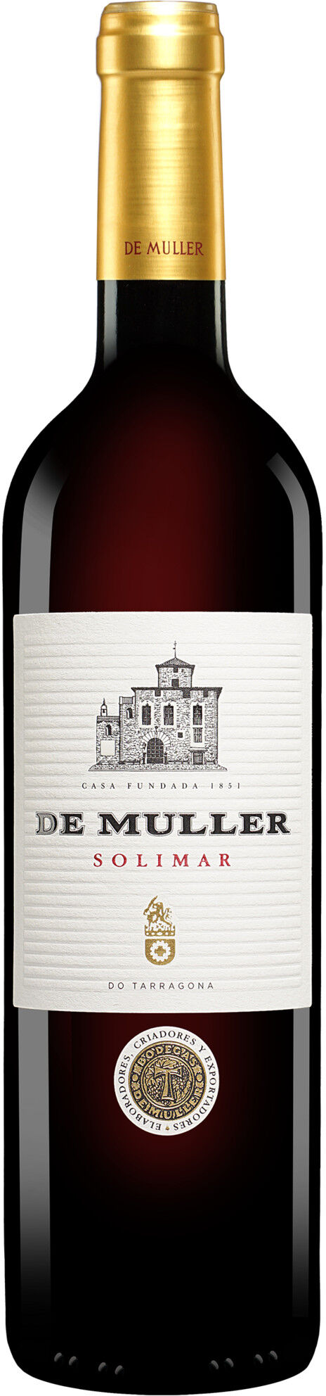 De Muller »Solimar« Tinto Crianza 2023 13% Vol. Rotwein Trocken aus Spanien