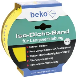Iso-Dicht-Band 60 mm x 40 m GELB, für Längsverklebung