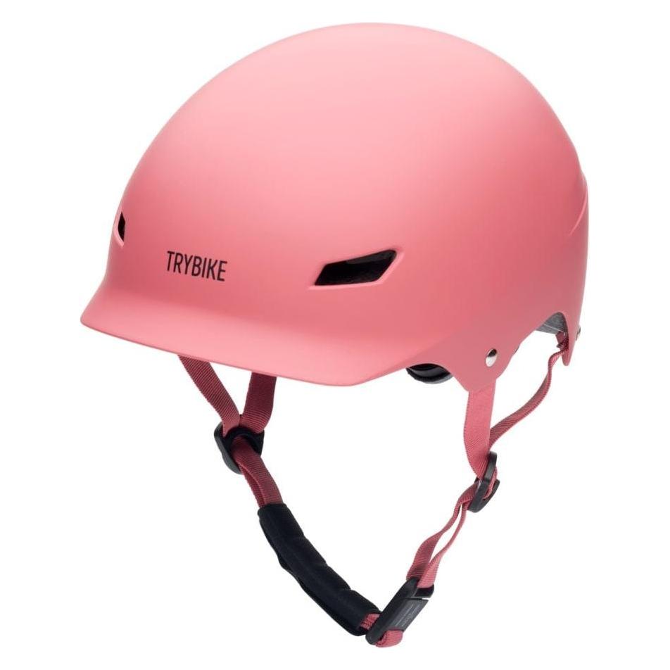 Trybike Retro Helmet - Vintage Matte Pink - S/M (51 - 56 cm) (30COCO17SM)
