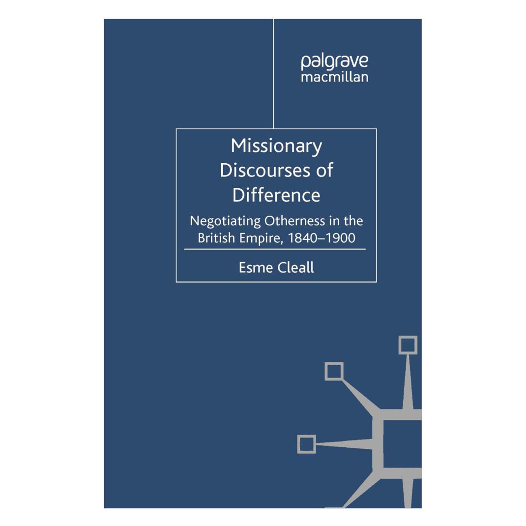 Springer Missionary Discourses of Difference (Englisch, Softcover, E Cleall, E. Cleall) (55818955)