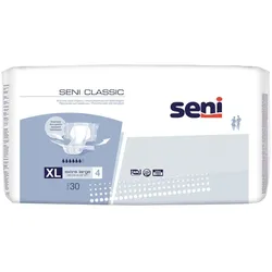 Seni Classic Extra-Large Inkontinenzwindeln Unisex, 130 - 170 cm, 2500 ml 30 St
