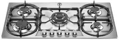 Bertazzoni La Germania P9101D9X/19 piano cottura Acciaio inox Da incasso 90 cm Gas 5 Fornello(i)