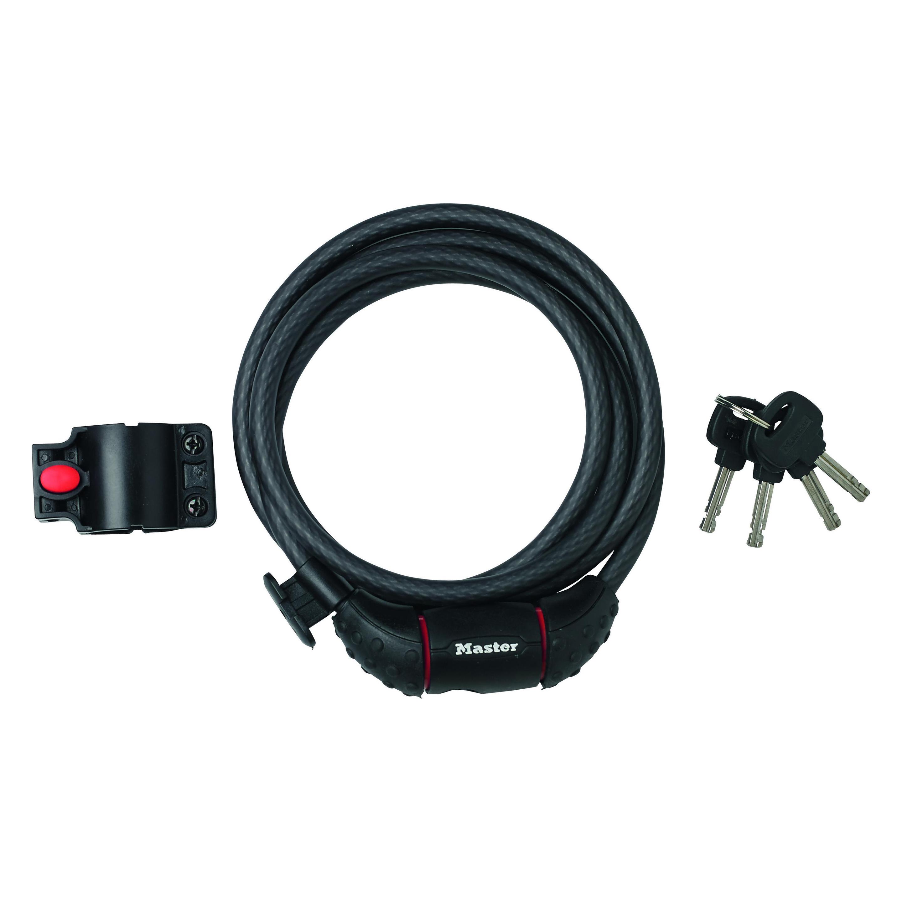 Master Lock Quantum Kabelschloss 10 mm x 1.800 mm (180 cm) (8130EURDPRO)