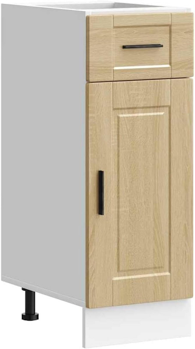 Keukenkast Onderkast met houtlook voor de keuken