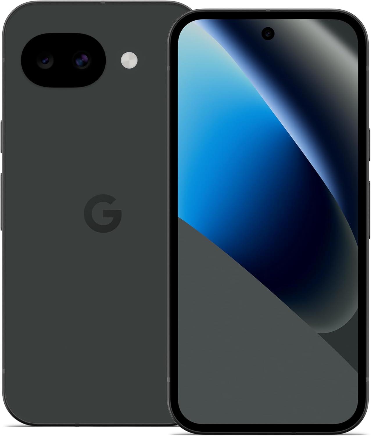 Google Pixel 10a - 7 Jahre Betriebssystem- und Sicherheitsupdates, mehr als 30 Stunden Akkulaufzeit, Kamera-Coach, Gemini Live - Obsidian, 128GB