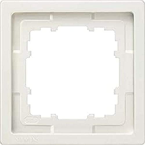 Siemens Delta Style inbouwframe 1-voudig titaniumwit