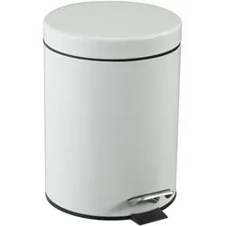Cep Tret-Abfalleimer rund 5l weiss, Abfalleimer, Weiss