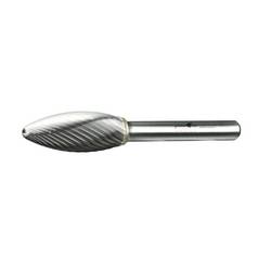 LUKAS-ERZETT A10091020603200 Fräser Hartmetall Flamme Produktabmessung, Ø 10 mm Arbeits-Länge 20 mm Schaftdurchmesser 6 mm