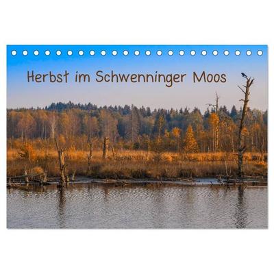 Herbst im Schwenninger Moos (Tischkalender 2027 DIN A5 quer), CALVENDO Monatskalender