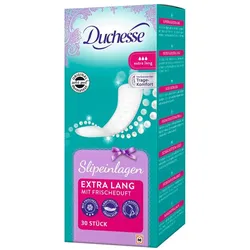 Duchesse Slipeinlagen Extra Lang mit Duft für Slip, 30 St.