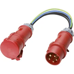 Benning CEE-CEE 16 A 16 A CEE-Kupplung, Messtechnik, Rot, Schwarz