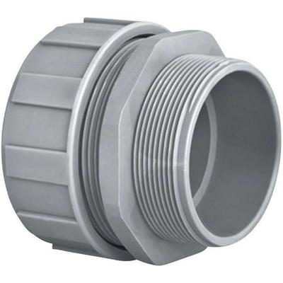 HellermannTyton 166-40706 PSR32-S-M32 Schlauchverschraubung Grau M32 26.50mm Gerade 1St.