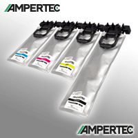 Ampertec 4 kompatible Tinten ersetzt Epson C13T05A100-A400 Multipack KCMY