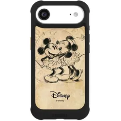 Nivocase Hülle für Apple iPhone Air Stossfeste Handyhülle NIVOmax Case Schwarz Mickey Mouse Minnie Mouse (Apple iPhone Air), Smartphone Hülle, Schwarz