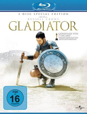Ridley Scott - Gladiator (2 Disc Special Edition) [Blu-ray] - Preis vom 09.10.2026 07:28:09 h