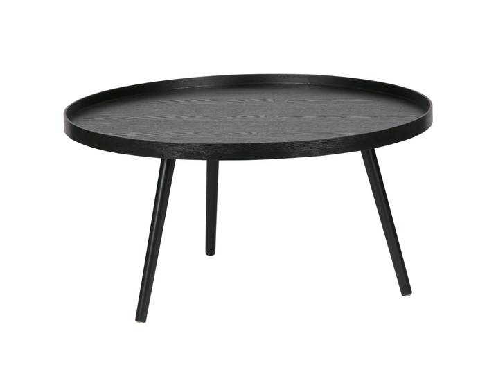WOOOD Ronde Bijzettafel Mesa 78cm - Zwart