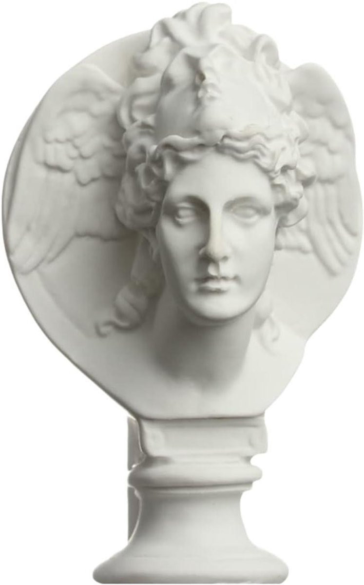 Gipsen buste standbeeld Griekse mythologie decoratie voor tekenen en Nordic stijl 5,5-7 cm
