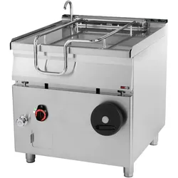 Groju Elektro Kippbratpfanne Bratpfanne Kipppfanne 15 kW 800x900x900mm manuelle Kippvorrichtung Edelstahl