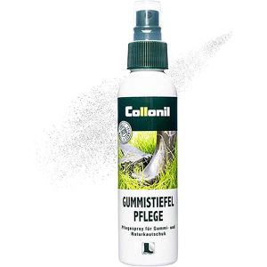 Collonil Schuhreiniger 40640000000, Gummistiefel Pflege, für Naturkautschuk und Gummi, Spray 150ml