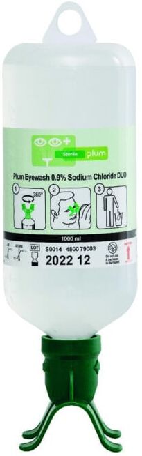 PLUM Flacon de rinçage oculaire Duo, 1000 ml (5715205480025)