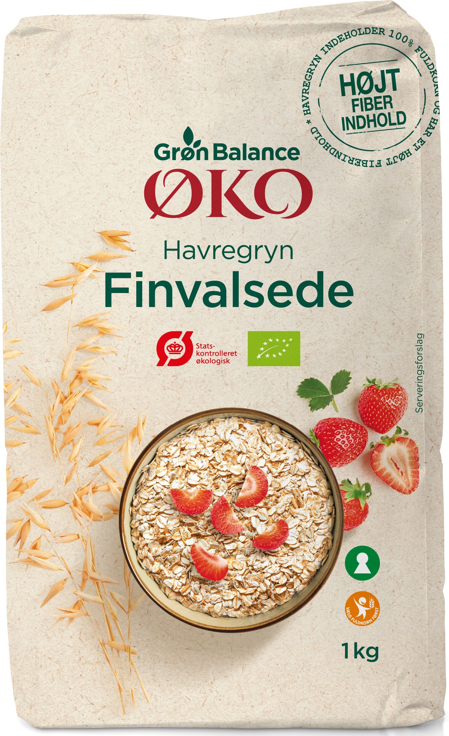 Balance GB HAFERKORN FEIN GEROLLT ECO 1 KG - 1 kg