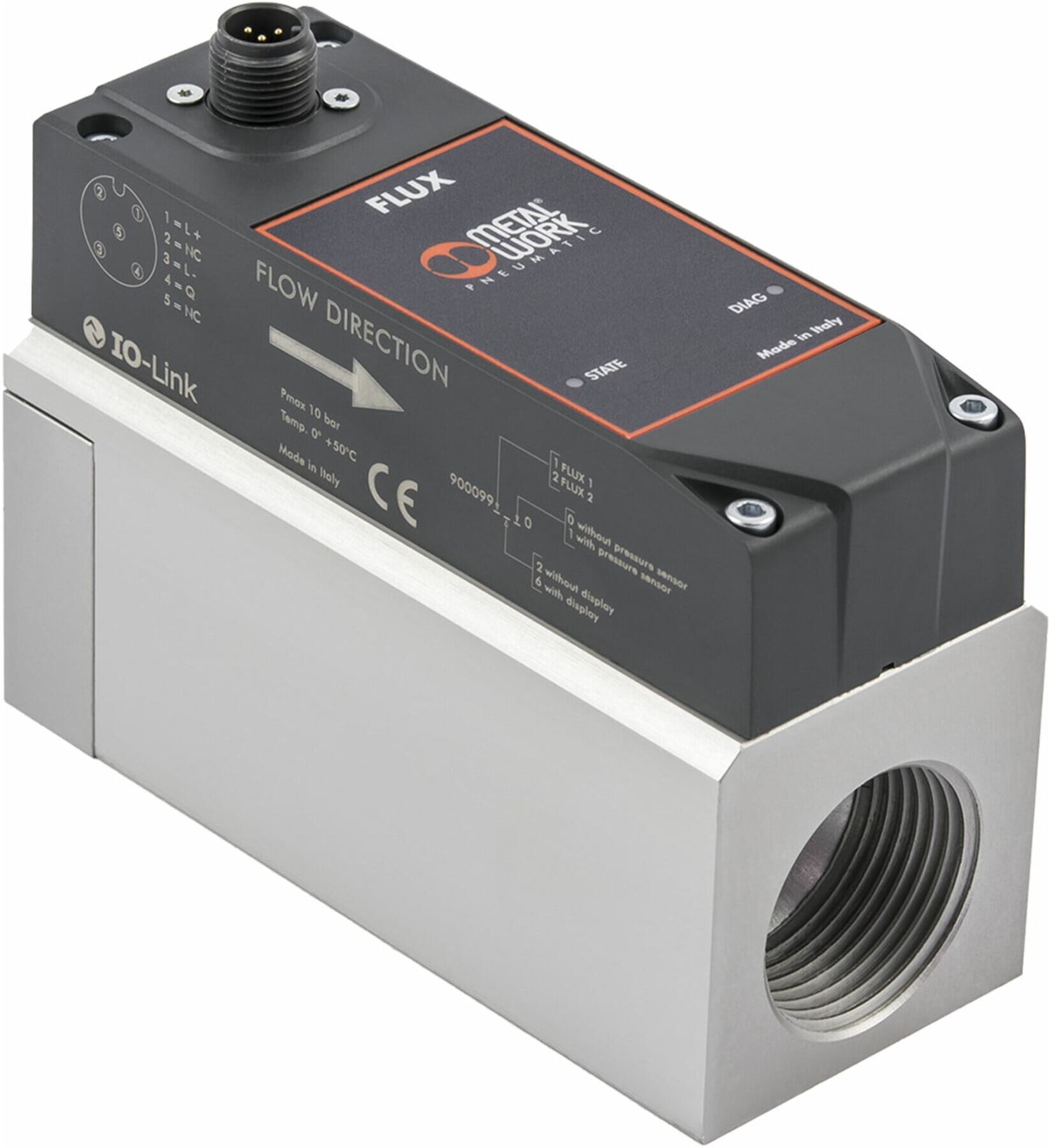 Riegler Durchflussmesser »FLUX«, BG 2, IO-Link (9000992200)
