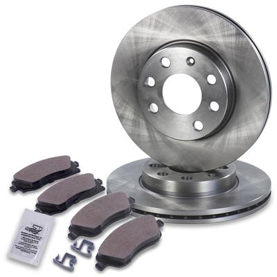 Atec Bremsscheiben+Bremsbeläge vorne +ABS BELÜFTET [Hersteller-Nr. 40575697] für Vauxhall, Opel