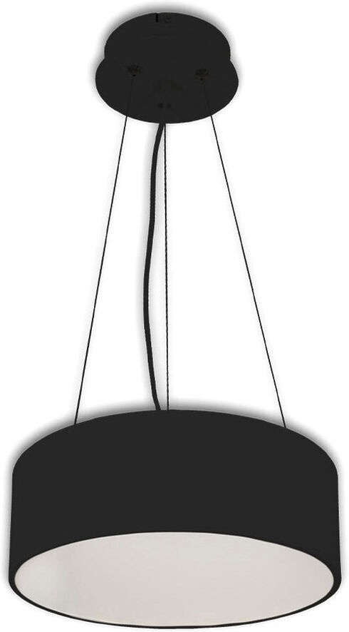 Isoled Led Hängeleuchte, Dn400, Schwarz, 25w, Colorswitch 3000 3500 4000k, Dimmbar