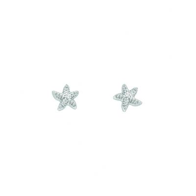 Paar Ohrstecker ADELIA´S "Damen 925 Silber Ohrringe Ohrstecker Seestern", silber, Ohrringe, Damen, Damen, Silber 925 (Sterlingsilber), Silberschmuck für Damen
