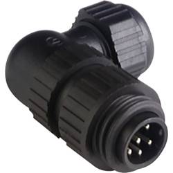 Hirschmann 934 130-100-100 Rundstecker Stecker, gewinkelt Gesamtpolzahl: 6 + PE Serie (Rundsteckverbinder): CA 100 St.