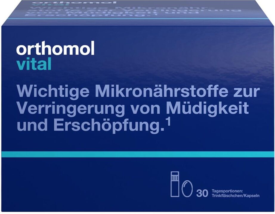Orthomol Vital Trinkfläschchen/Kapseln Kombipack. 30stk