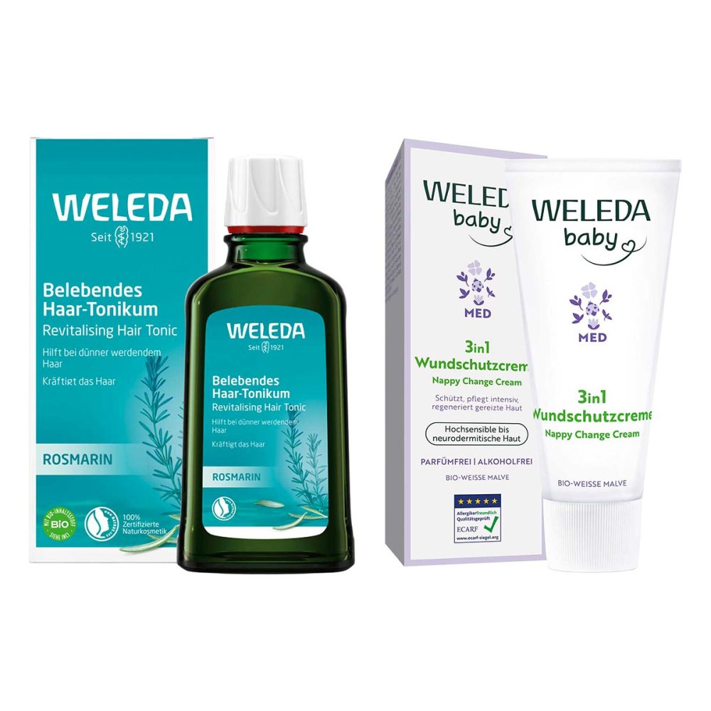 Weisse Malve Wundschutzcreme & Belebendes Haar-tonikum 08108665