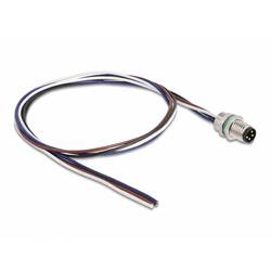 Delock 80149 Sensor-/Aktor-Kabel M8 0.5 m Polzahl Sensoren: 4 1 St. Bag