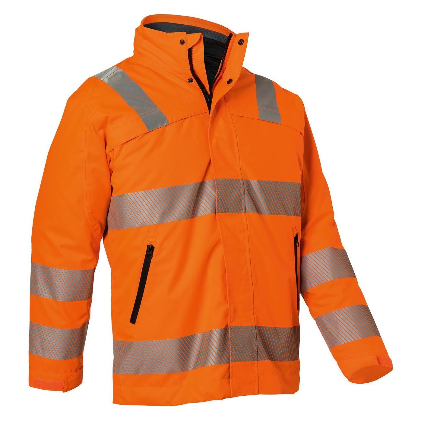 Kübler Wetterparka REFLECTIQ PSA 2 warnorange Form 1975 Grösse L (L) (210141)