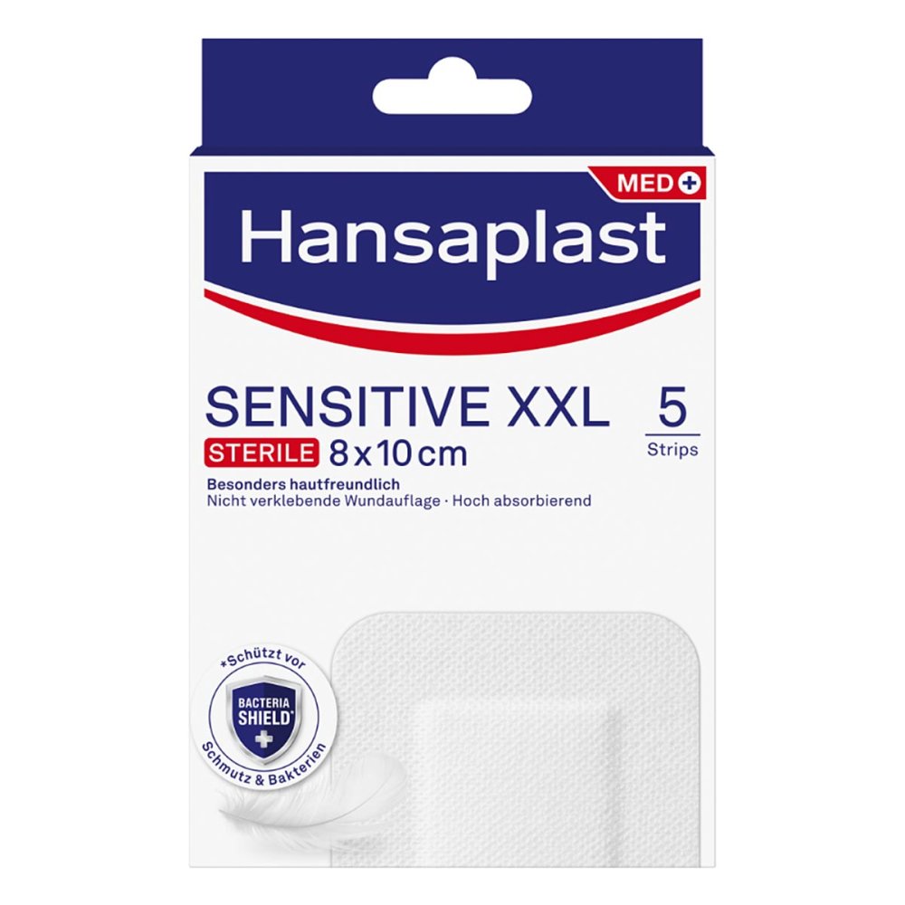 Beiersdorf AG Hansaplast Steriler Wundverband XXL 8x10 cm 08104838