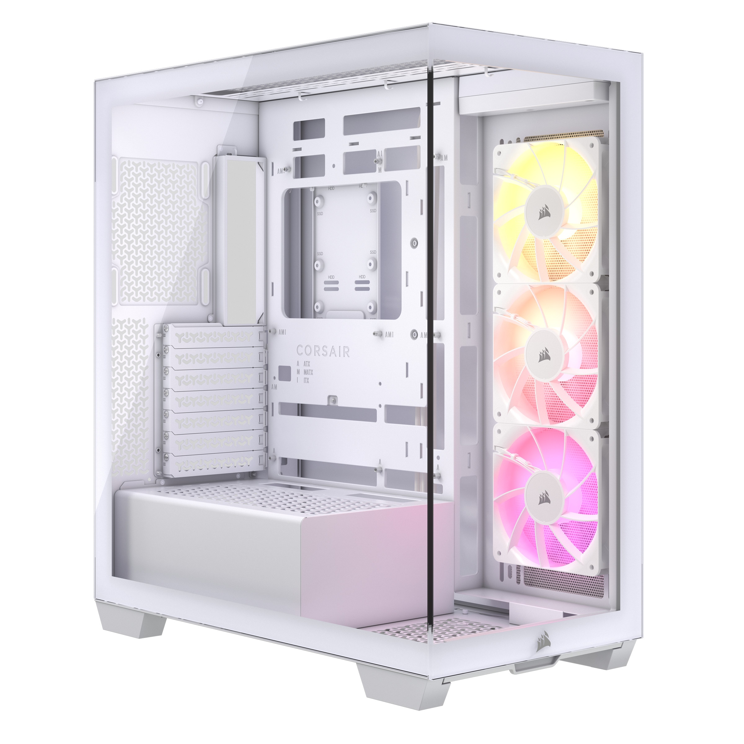 Corsair 3500X ARGB weiß Midi Tower ATX Gaming Gehäuse CC-9011279-WW