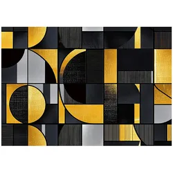 FOTOTAPETE Abstrakt Geometrisch Vlies Tapete Wohnzimmer 150x105