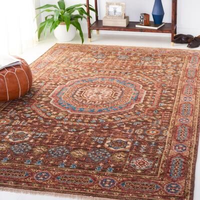 SAFAVIEH Hand-Knotted Samarkand Annelieke Traditional Wool Rug