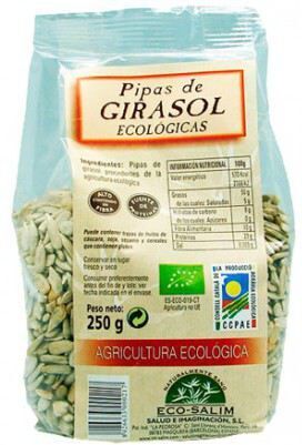 ECO-SALIM Sunflower Seeds Eco 250 gr 250 gr