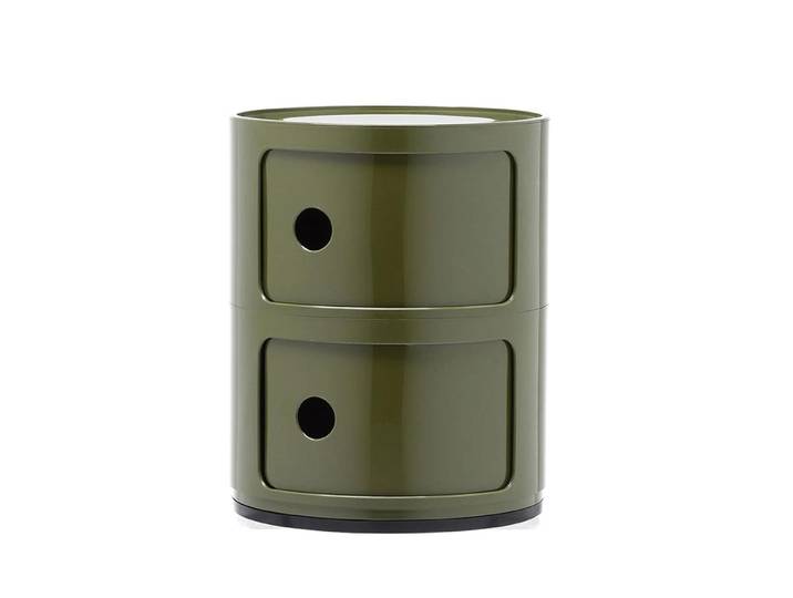KARTELL table de chevet COMPONIBILI à deux éléments (Vert - ABS)