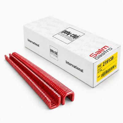 Poly-Clip Poly Clip S 735 rot Päckchen mit 2.970 ST