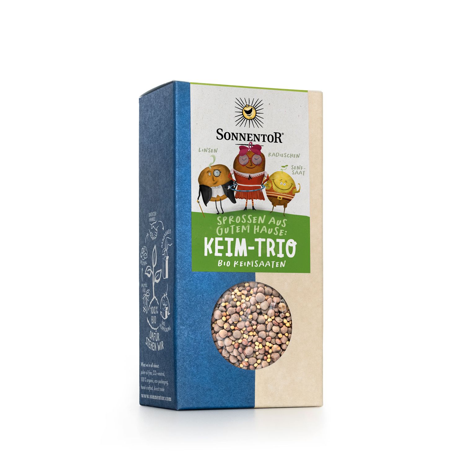 Sonnentor BIO Keim Trio 120 g Mischung